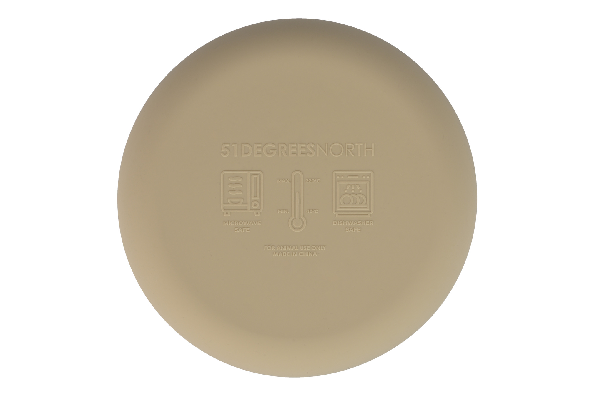 Slow Feeder Bowl 700 ml für Schnellfresser - Farbe: Sand